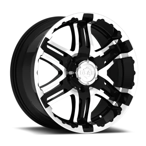 Gear Off Road – Double Pump – Black – 16″x8″ 0mm – Summer Wheels – 713MB-6808400